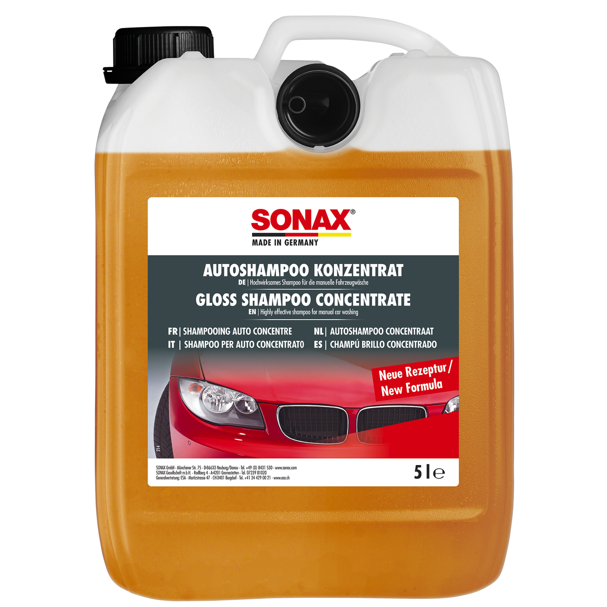 SONAX Gloss Schampo 5L 